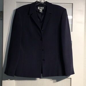 Women’s silk soft navy blazer - size 10